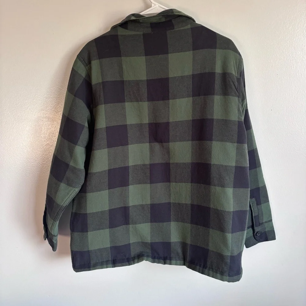 ⭐️⭐️⭐️Men’s Adventureridge green and black thick Flannel jacket size Large